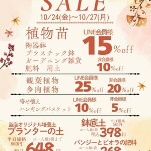 会員様ご優待セール 会員様ご優待セール